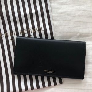Henri bendel - gorgeous leather jewelry folio wallet